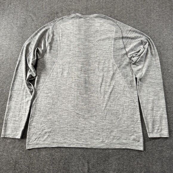 Lululemon Metal Vent Tech Shirt Long Sleeve Size XL Grey and blue Qty. 2 - Picture 8 of 14